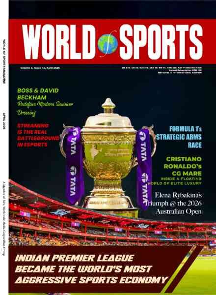 World Of Sports Magazine – April 2026 Cover