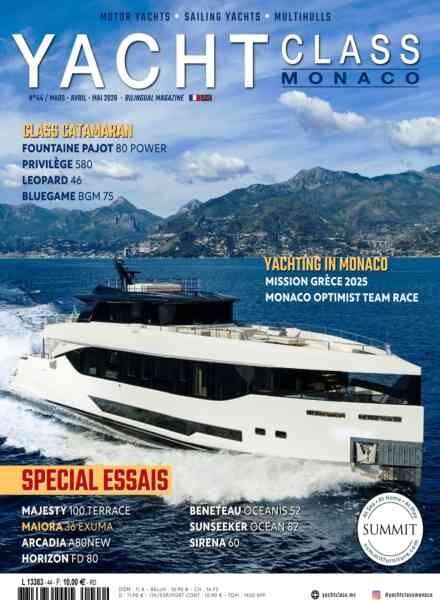 Yacht Class Monaco – Mars-Mai 2026 Cover