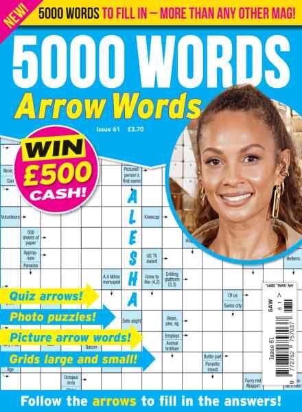 5000 Words Arrow words – June 2026 Cover
