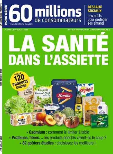 60 Millions de Consommateurs – Hors-Serie – Juin-Juillet 2026 Cover