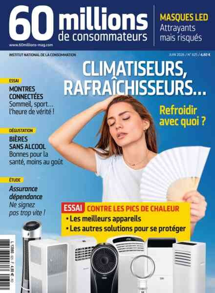 60 Millions de Consommateurs – Juin 2026 Cover