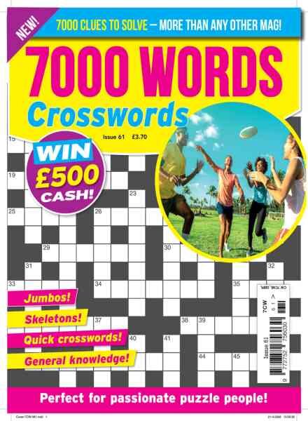 7000 Words Crosswords – June 2026 Cover