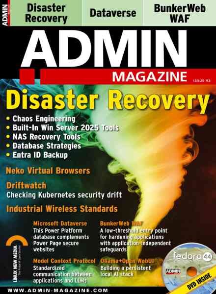 Admin Network & Security – May-June 2026 Cover