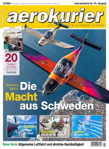 Aerokurier Germany – Juli 2026 Cover