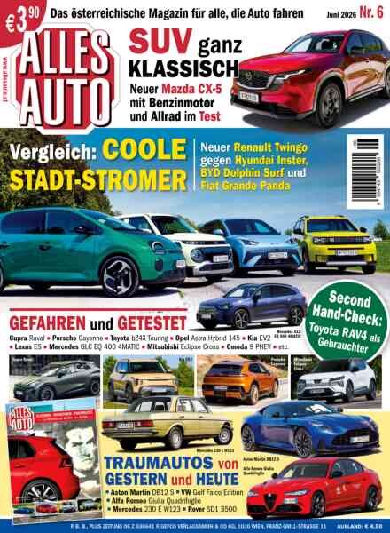 Alles Auto – Juni 2026 Cover