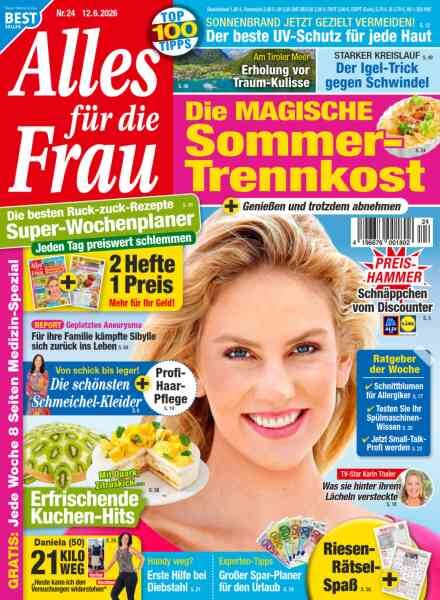 Alles fur die Frau – 12 Juni 2026 Cover