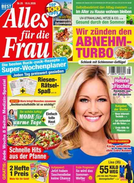Alles fur die Frau – 19 Juni 2026 Cover