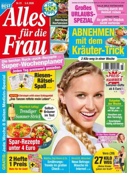 Alles fur die Frau – 5 Juni 2026 Cover