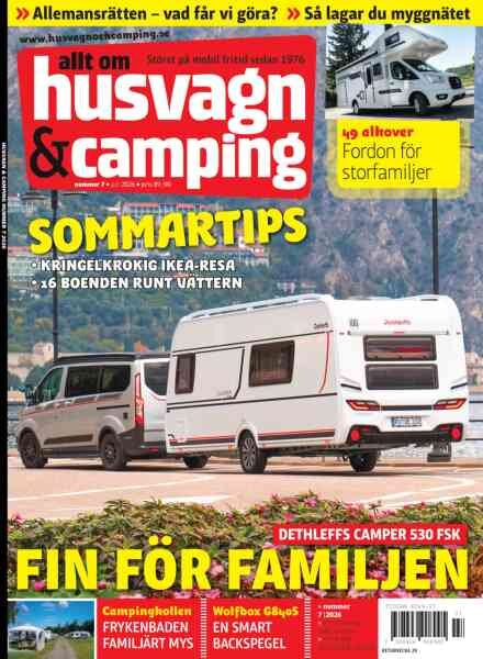 Allt om Husvagn & Camping – Juni 2026 Cover