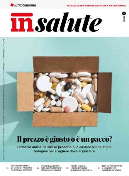Altroconsumo InSalute – Giugno 2026 Cover