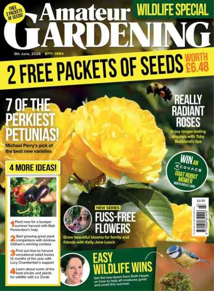 Amateur Gardening – 6 June 2026 Cover