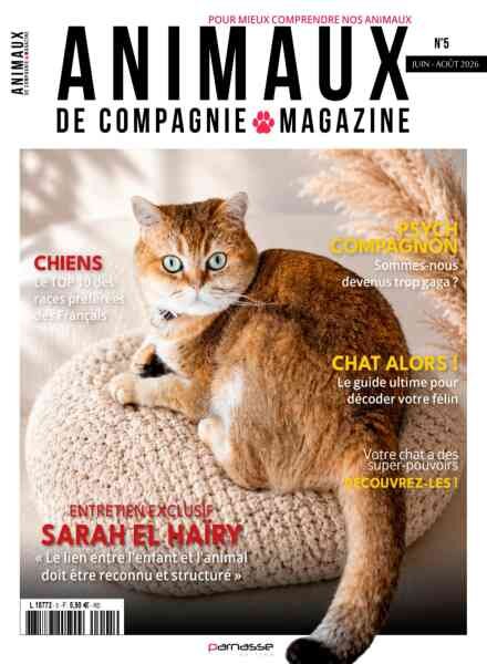 Animaux de Compagnie – Juin-Aout 2026 Cover