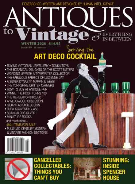 Antiques to Vintage & Everything In Between – Winter 2026 Cover