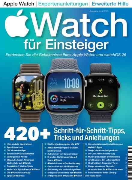Apple Watch fur Einsteiger – Juni 2026 Cover