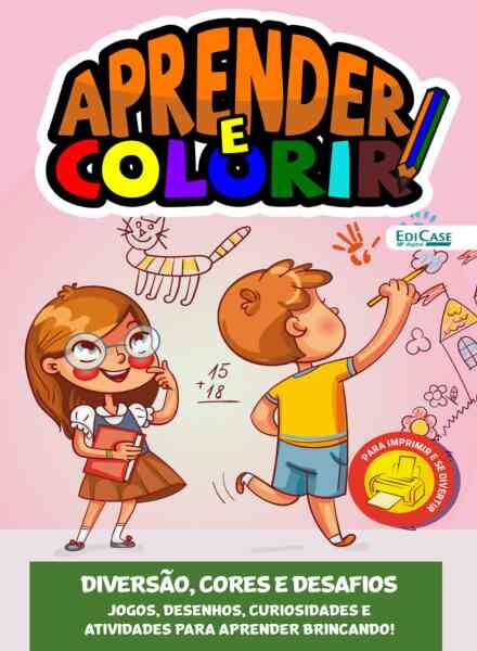 Aprender e Colorir – 15 Junho 2026 Cover