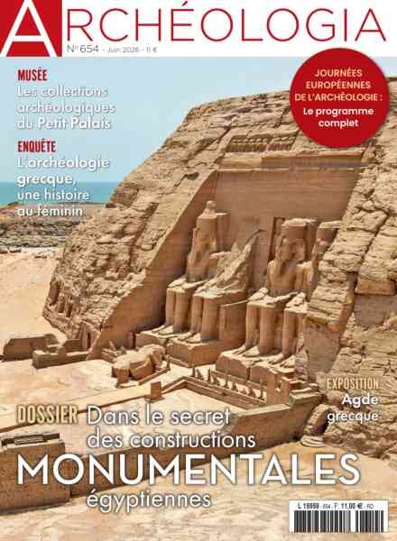 Archeologia – Juin 2026 Cover