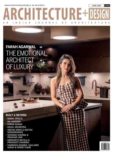 Architecture + Design – June 2026 Cover
