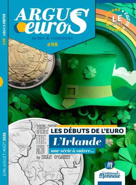 Argus Euros – Juin-Juillet-Aout 2026 Cover