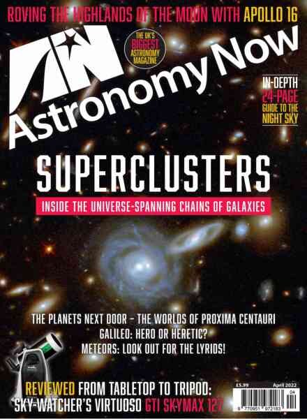 Astronomy Now – April 2022 Cover
