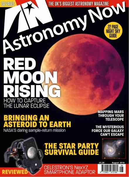 Astronomy Now – August 2018 Cover