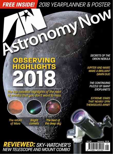 Astronomy Now – January 2018 Cover