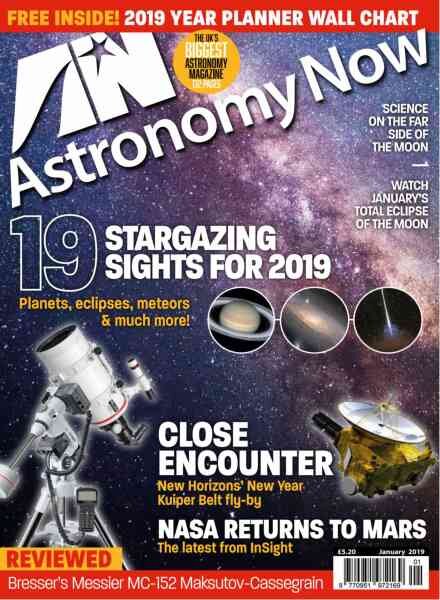 Astronomy Now – January 2019 Cover