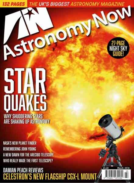 Astronomy Now – March 2018 Cover