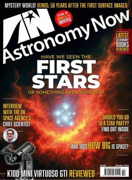 Astronomy Now – October 2025 Cover