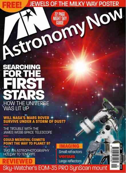 Astronomy Now – September 2018 Cover