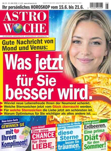 Astrowoche – 10 Juni 2026 Cover