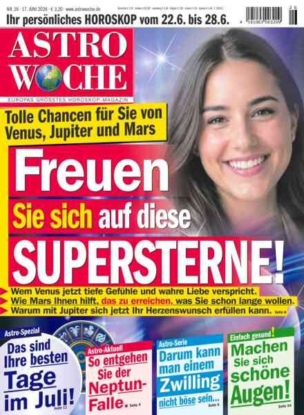 Astrowoche – 17 Juni 2026 Cover
