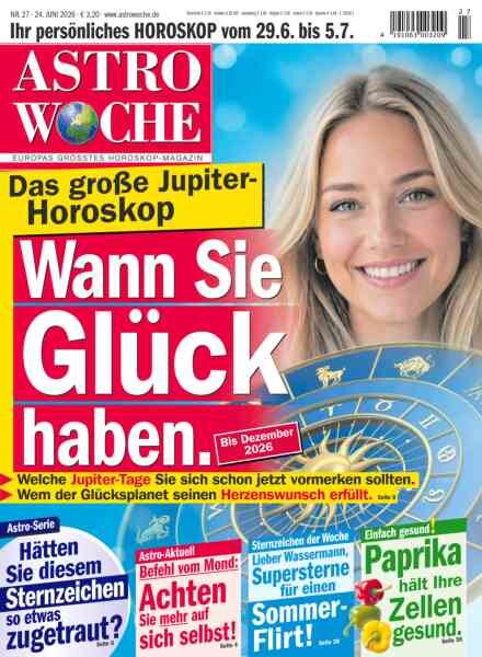 Astrowoche – 24 Juni 2026 Cover