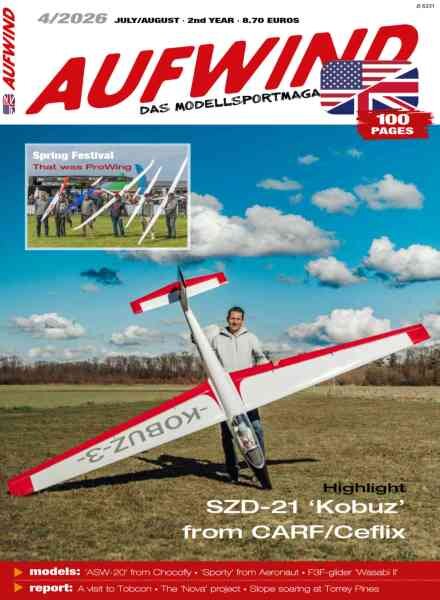 Aufwind English Edition – July-August 2026 Cover