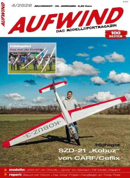 Aufwind – Juli-August 2026 Cover