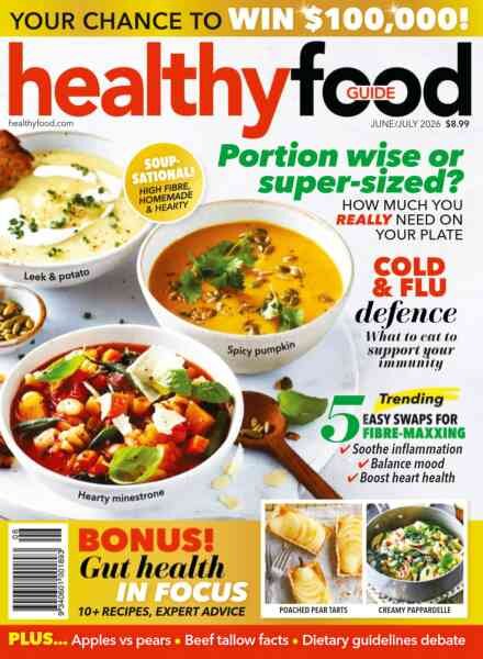 Australian Healthy Food Guide – June-July 2026 Cover