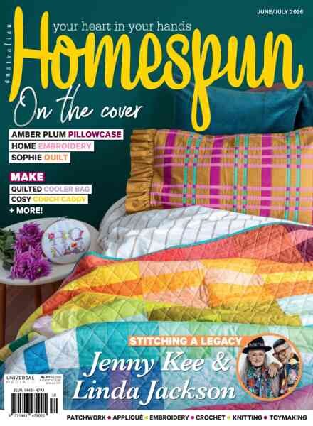 Australian Homespun – Issue 273 2026 Cover
