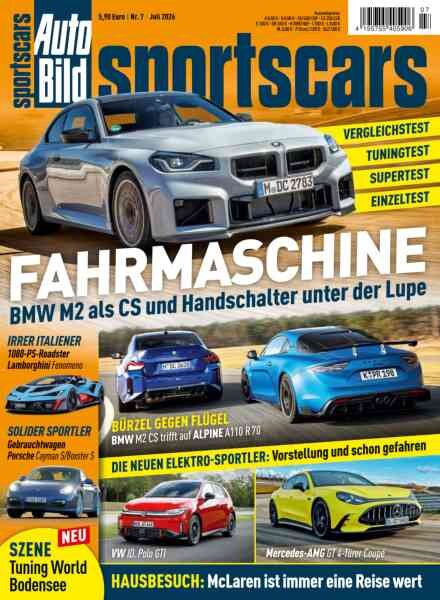 Auto Bild Sportscars – Juli 2026 Cover