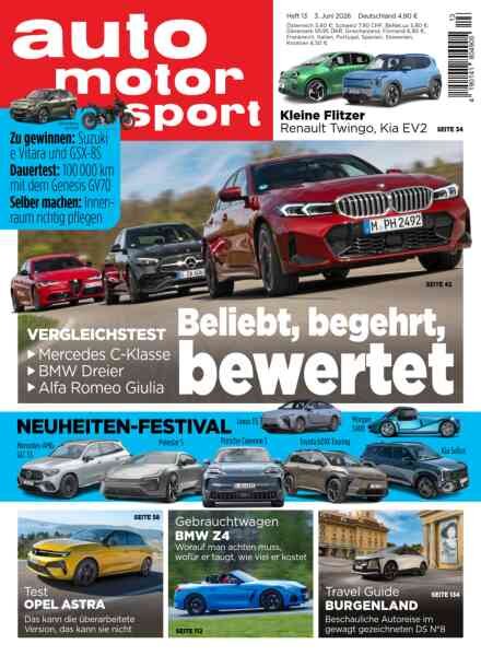 Auto Motor und Sport – 3 Juni 2026 Cover