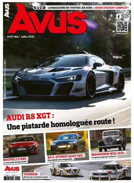 Avus – Mai-Juillet 2026 Cover