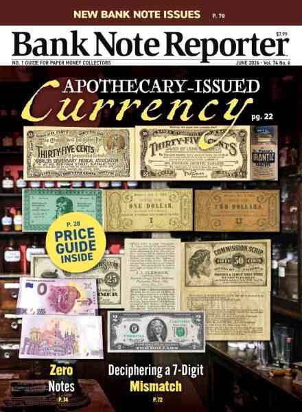 Bank Note Reporter – June 2026 Cover