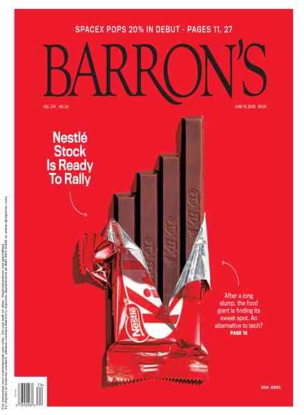 Barron’s – June 15 2026 Cover