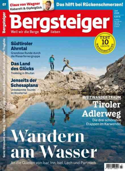 Bergsteiger – Juli 2026 Cover