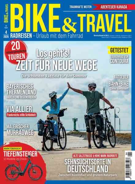 Bike&Travel Magazin – Juli-August 2026 Cover