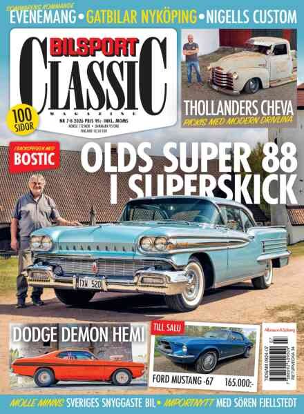 Bilsport Classic – 17 Juni 2026 Cover