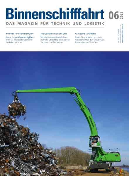 Binnenschifffahrt – Juni 2026 Cover