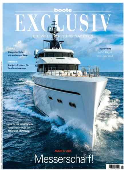Boote Exclusiv – Juli-August 2026 Cover