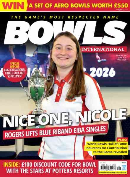 Bowls International – June 2026 Cover