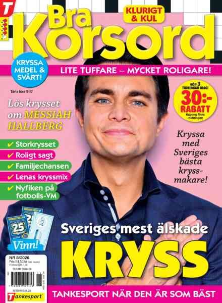 Bra Korsord – Juni 2026 Cover