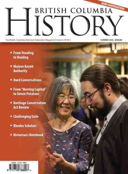 British Columbia History – Summer 2026 Cover