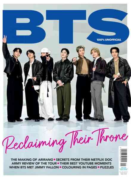 BTS Reclaiming Their Throne 2026 Cover